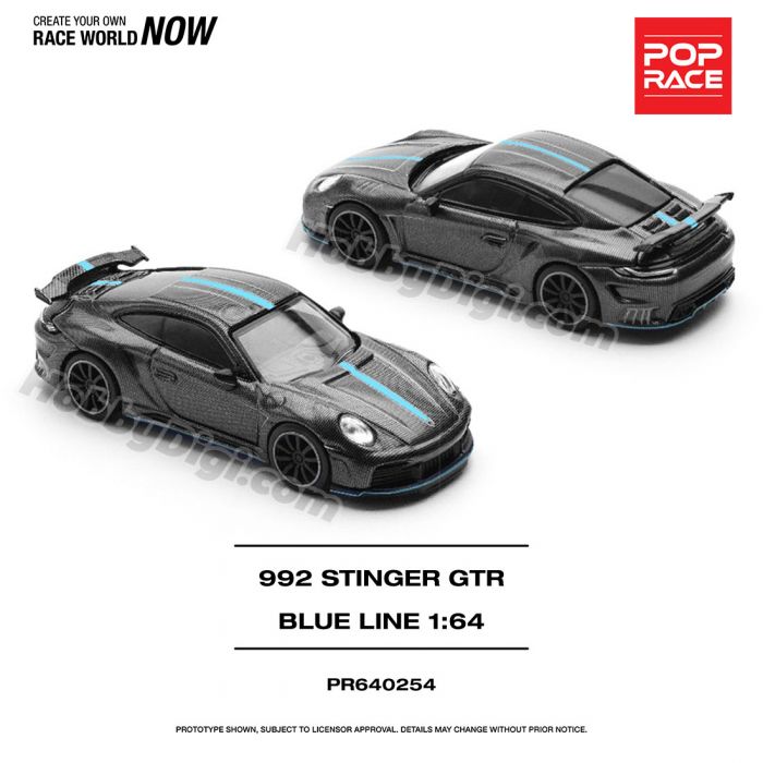 Pop Race Porsche 992 Stinger GTR PR64-254