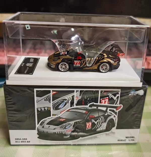Demon King Auto Porsche 911 GT3 RS Bone Dragon Chase DKA-082 1:64 Diecast