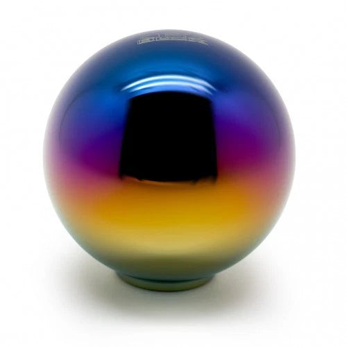 Clearance | BLOX Racing 490 Limited Spherical Shift Knob - NEO Chrome, M10 x 1.5 (BXAC-00240-NEO)
