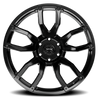 Torque Impact | Satin Black | 20x9 | 6x5.5 | -12mm