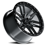 Torque Pritchett | Anthracite w/Black Lip | 18x9 | 6x5.5 | -12mm
