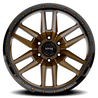 Torque Pritchett | Bronze w/Black Lip | 20x9 | 6x5.5 | -12mm