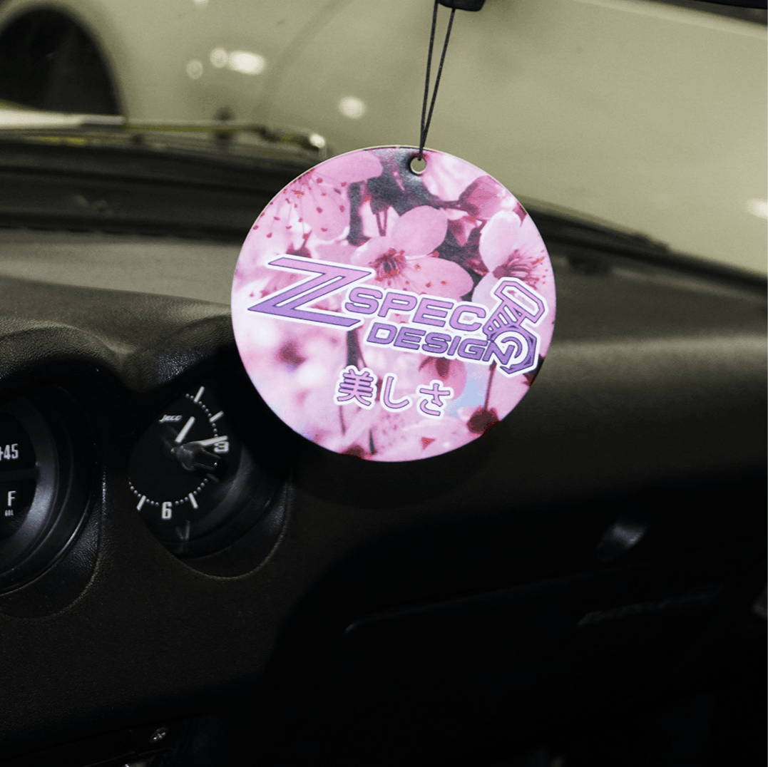 3" Round Sakura (Cherry-Blossom) Scented Air Freshener