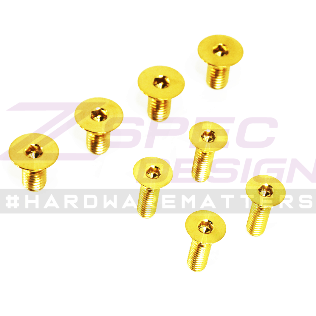 ZSPEC Dress Up Bolts® Fastener Kit, Door Jams Area for Toyota Supra MK5, Titanium