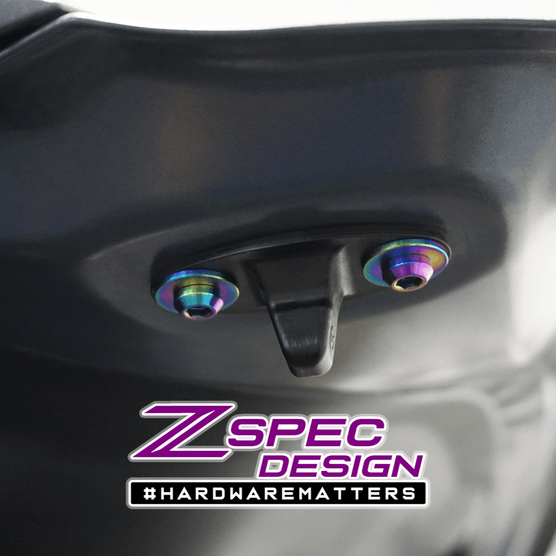 ZSPEC Dress Up Bolts® Hatch/Trunk-Area Fastener Kit for '17-23 Mazda CX-9, Titanium
