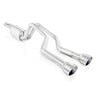 Stainless Works 2006-09 Trailblazer SS 6.0L 2-1/2in S-Tube Exhaust Y-Pipe Center Bumper Exit Stainless Works