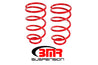 BMR 64-66 A-Body Rear Lowering Springs - Red BMR Suspension