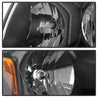 Xtune Toyota 4Runner 03-05 Crystal Headlights Black HD-JH-T4R03-AM-BK SPYDER