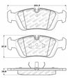 StopTech Street Select Brake Pads - Rear Stoptech