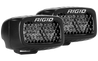 Rigid Industries SR-M Series PRO Midnight Edition - Spot - Diffused - Pair Rigid Industries