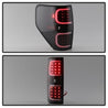 xTune Ford F150 09-14 LED Tail Lights - Black ALT-ON-FF15009-LBLED-BK SPYDER
