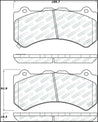 StopTech Street Select Brake Pads - Front Stoptech