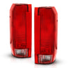 ANZO 1992-1996 Ford Bronco Taillight Red/Clear Lens (OE Replacement) ANZO