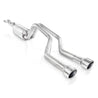 Stainless Works 2006-09 Trailblazer SS 6.0L 2-1/2in S-Tube Exhaust X-Pipe Side Bumper Exit Stainless Works