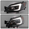 Spyder Subaru WRX 08-09 Projector Headlights - HID Model Only - Black PRO-YD-SWRX08-HID-LBDRL-BK SPYDER