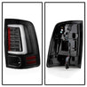 Spyder Dodge Ram 2013-2014 Light Bar LED Tail Lights - All Black ALT-YD-DRAM13V2-LED-BKV2 SPYDER