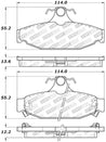 StopTech Performance Brake Pads Stoptech