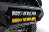 Addictive Desert Designs 2021 Dodge RAM 1500 TRX Bomber Front Bumper (20in Lights) Addictive Desert Designs