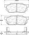 StopTech Street Brake Pads Stoptech