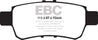 EBC 05-10 Honda Odyssey 3.5 Ultimax2 Rear Brake Pads EBC