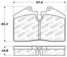 StopTech Performance ST-40 4 Piston Front Caliper Brake Pads Stoptech