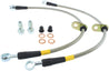 StopTech 06-14 Honda Ridgeline Stainless Steel Front Brake lines Stoptech