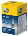 Hella H4 24V 75/70W P43t T4.625 Halogen Bulb (Min Order Qty 10) Hella