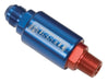 Russell Performance Red/Blue Anodized (3in Length 1-1/4in dia. -6 x 3/8in male NPT inlet/outlet) Russell