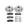 Power Stop 08-13 Toyota Highlander Rear Autospecialty Brake Kit PowerStop