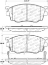 StopTech Street Brake Pads Stoptech