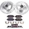 Power Stop 18-19 Nissan 370Z Rear Z23 Evolution Sport Brake Kit PowerStop