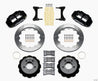 Wilwood Narrow Superlite 6R Front Hat Kit 12.88in 93-96 Mazda RX7 Wilwood