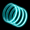 Oracle LED Illuminated Wheel Rings - Aqua ORACLE Lighting