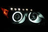 ANZO 2005-2010 Scion Tc Projector Headlights w/ Halo Black (CCFL) ANZO
