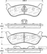 StopTech Street Brake Pads Stoptech