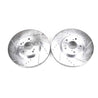 Power Stop 04-08 Acura TL Front Evolution Drilled & Slotted Rotors - Pair PowerStop