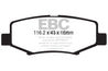 EBC 06-11 Dodge Nitro 3.7 Ultimax2 Rear Brake Pads EBC