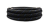 Vibrant -8 AN Two-Tone Black/Blue Nylon Braided Flex Hose (2 foot roll) Vibrant