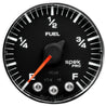 Autometer Spek-Pro Gauge Fuel Level 2 1/16in 0-270 Programmable Blk/Chrm AutoMeter
