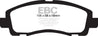 EBC 09-14 Acura TL 3.5 Ultimax2 Front Brake Pads EBC