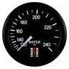 Autometer Stack 52mm 120-240 Deg F 1/2in Npt (M) Mechanical Water Temp Gauge - Black AutoMeter