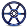 Gram Lights 57DR 19x9.5 +25 5-112 Sputter Blue Wheel Gram Lights