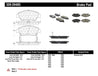 StopTech Performance 06-11 Honda Civic Sedan Hybrid Front Brake Pads Stoptech