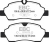 EBC 15+ Ford Transit 2.2 TD Ultimax2 Rear Brake Pads EBC