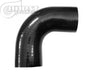 BOOST Products Silicone Elbow 90 Degrees, 2-9/16" ID, Black BOOST Products