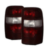 Xtune GMC Yukon 00-06 OEM Style Tail Lights w/ Black Rim Red Smoked ALT-JH-CSUB00-OE-RSM SPYDER