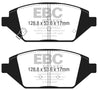 EBC 2016+ Chevrolet Spark Ultimax2 Front Brake Pads EBC