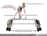 AWE Tuning Audi B8.5 S4 3.0T Touring Edition Exhaust System - Chrome Silver Tips (102mm) AWE Tuning