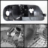 Xtune Ford F150 97-03 / Expedition 97-02 Crystal Headlights w/Corner Chrome HD-JH-FF15097-SET-AM-C SPYDER