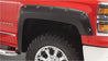 Bushwacker 07-13 Chevy Silverado 1500 Fleetside Pocket Style Flares 4pc 69.3in Bed - Black Bushwacker